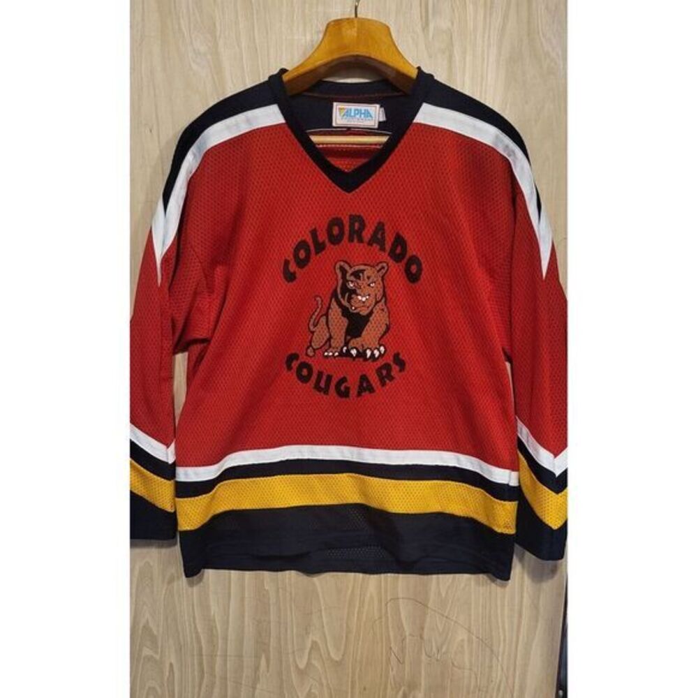 Colorado Cougars Vintage Alpha Sportswear Jersey Size XL‎